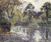 Camille Pissarro L-etang de Montfoucault oil